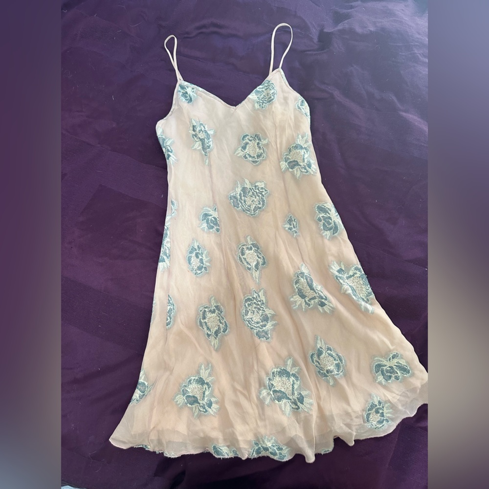 Plein Sud Vintage Mini Silk Dress